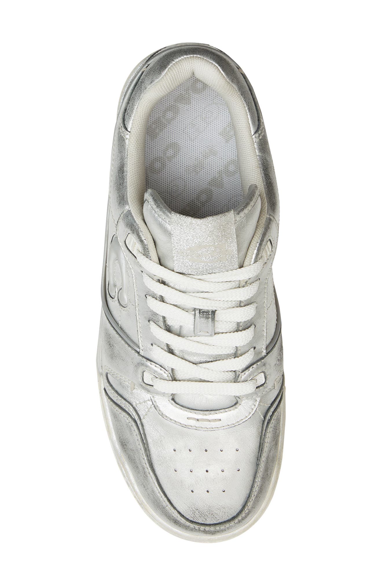 COACH Soho Sneaker, Alternate, color, Silver