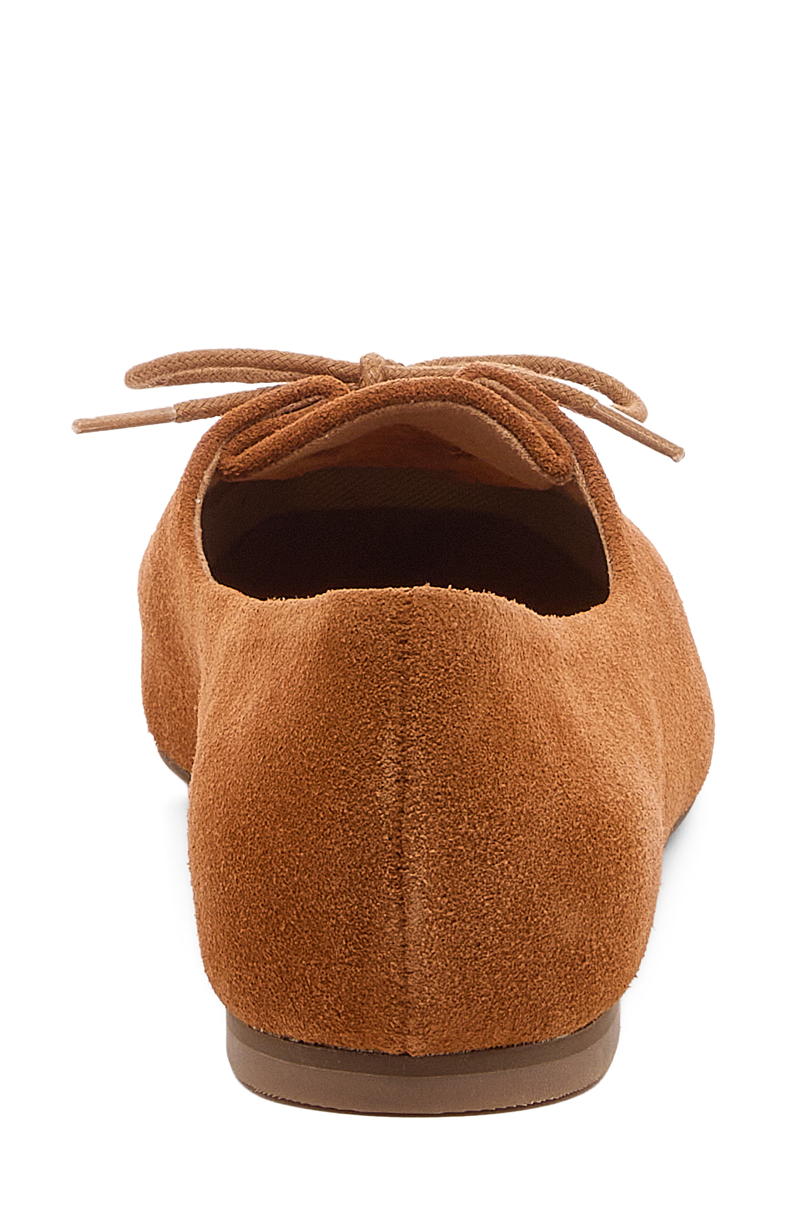 Freddie Ballet Flat, Alternate, color, BURNT COGNAC