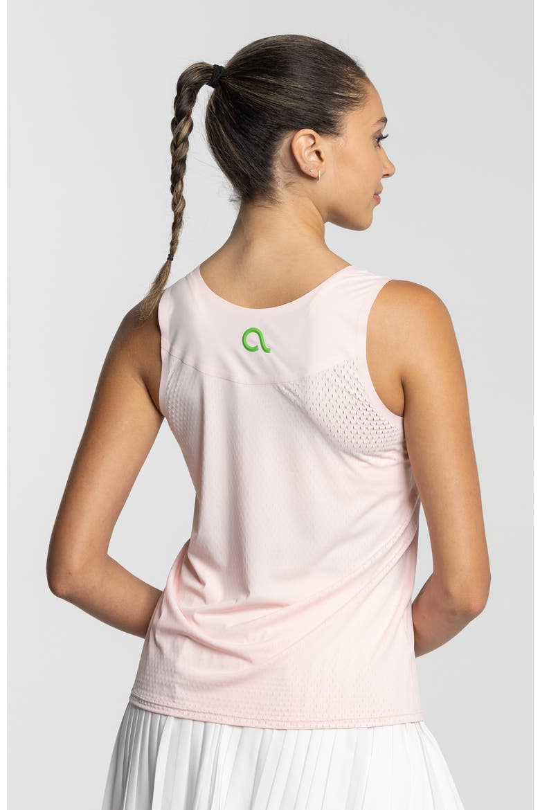 Rally Pickleball Tank, Alternate, color, Pink Rose