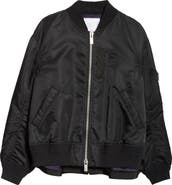 Sacai Nylon Twill Bomber Jacket