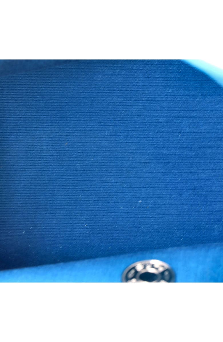 Pre-Owned Hermes Herbag Zip Leather and Toile 31, Alternate, color, Blue Izmir