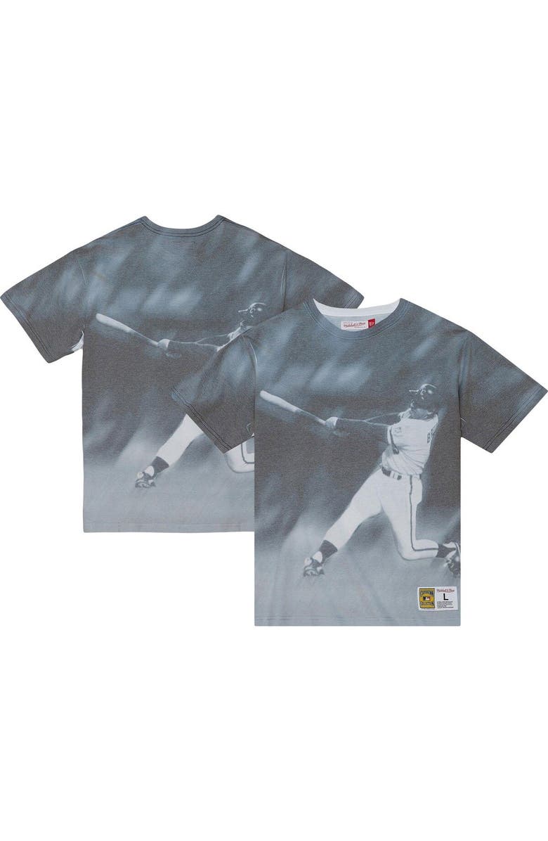 Mitchell & Ness Men's Mitchell & Ness George Brett Kansas City Royals Cooperstown Collection Highlight Sublimated Player Graphic T-Shirt, Main, color, White
