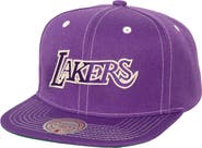 Mitchell & Ness Men's Mitchell & Ness Purple Los Angeles Lakers Energy Contrast Snapback Hat