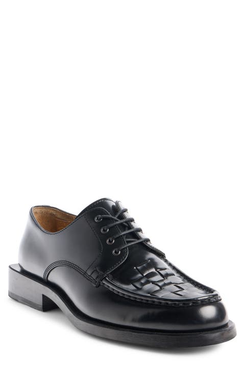 Les Derbies Tresses Woven Derby (Men)