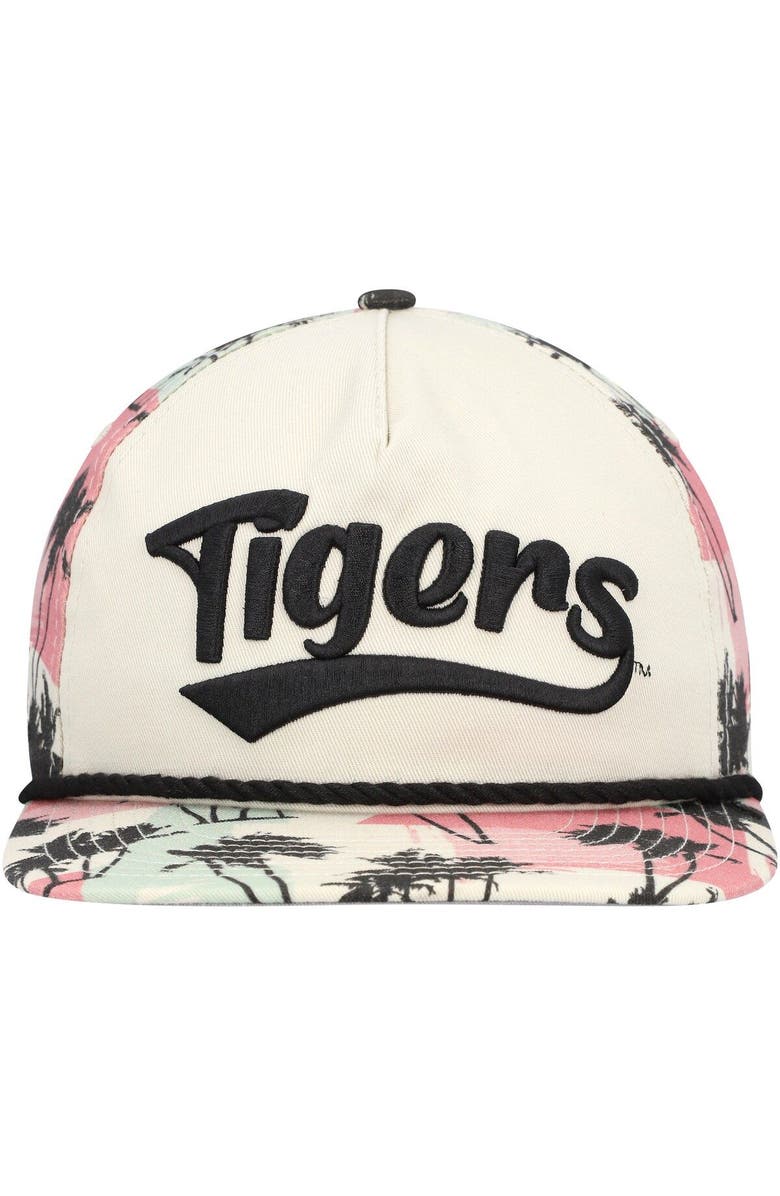 New Era Men's New Era Cream Auburn Tigers High Tide Golfer Snapback Hat, Alternate, color, Cream