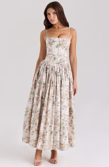 Ysabella Floral Maxi Sundress