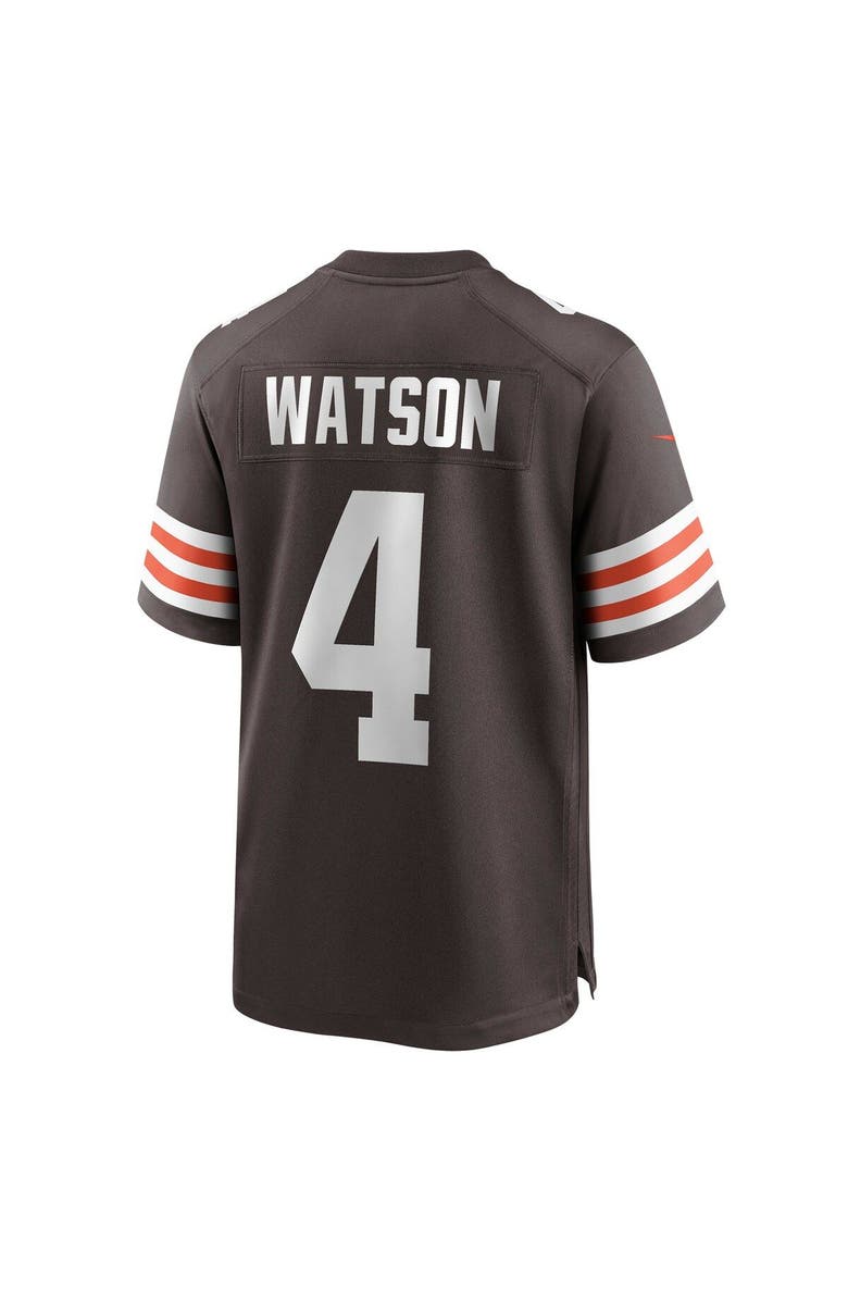 Nike Men's Nike Deshaun Watson Brown Cleveland Browns Game Jersey, Alternate, color, Brown