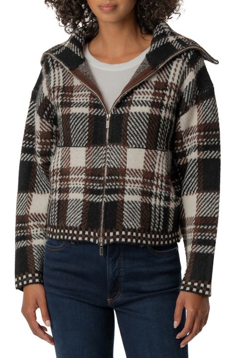 Rue Zip Sweater Knit Jacket