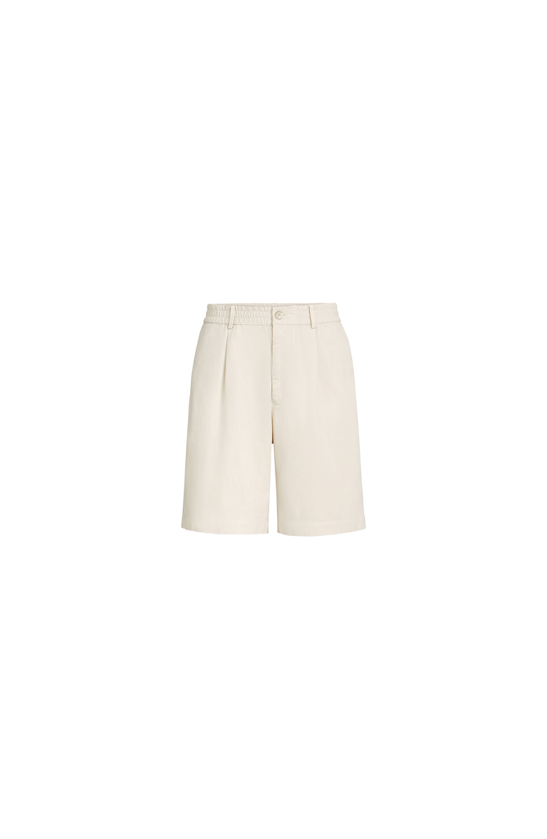 Brunello Cucinelli Gabardine pull-up Bermuda shorts, Alternate, color, Panama