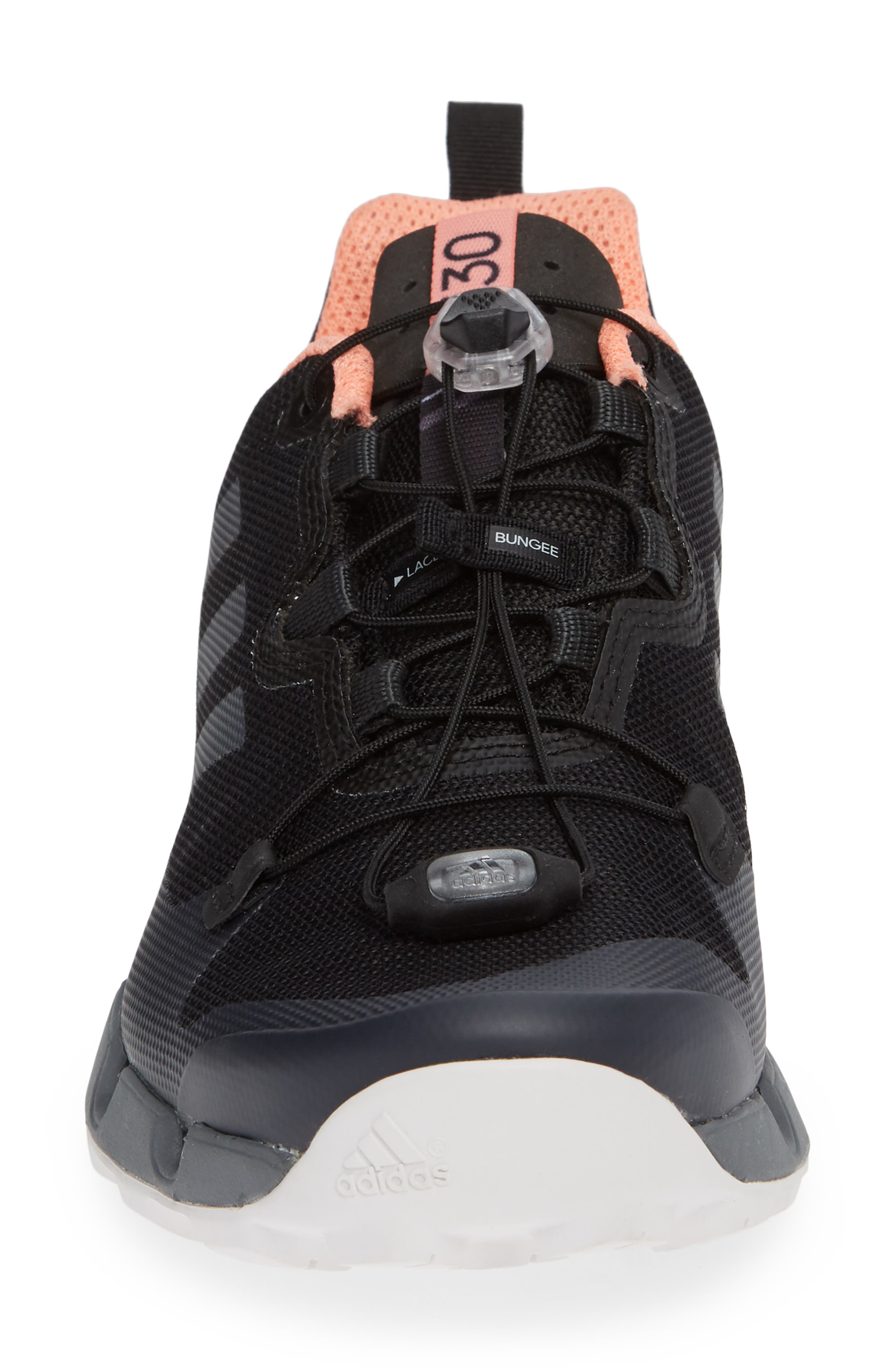 Terrex Fast GTX® Surround Hiking Shoe, Alternate, color, BLACK/ GREY FIVE/ CHALK CORAL