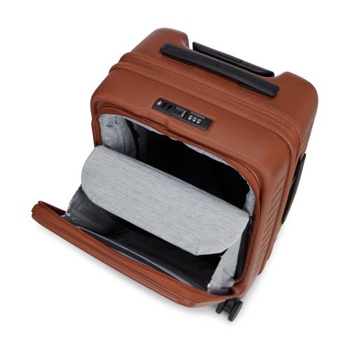 Lojel Cubo Small Carry-on 21 Inch Lightweight Luggage In Brown