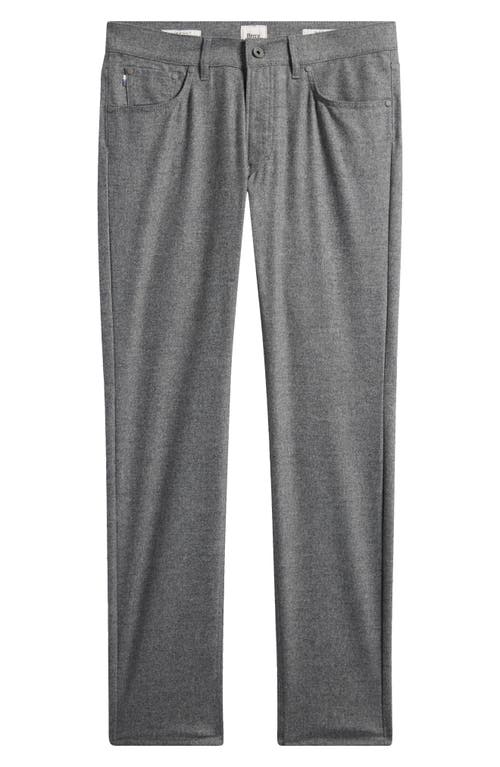 Brax Chuck Modern Fit Ceramica Flannel Five-pocket Pants In Gray