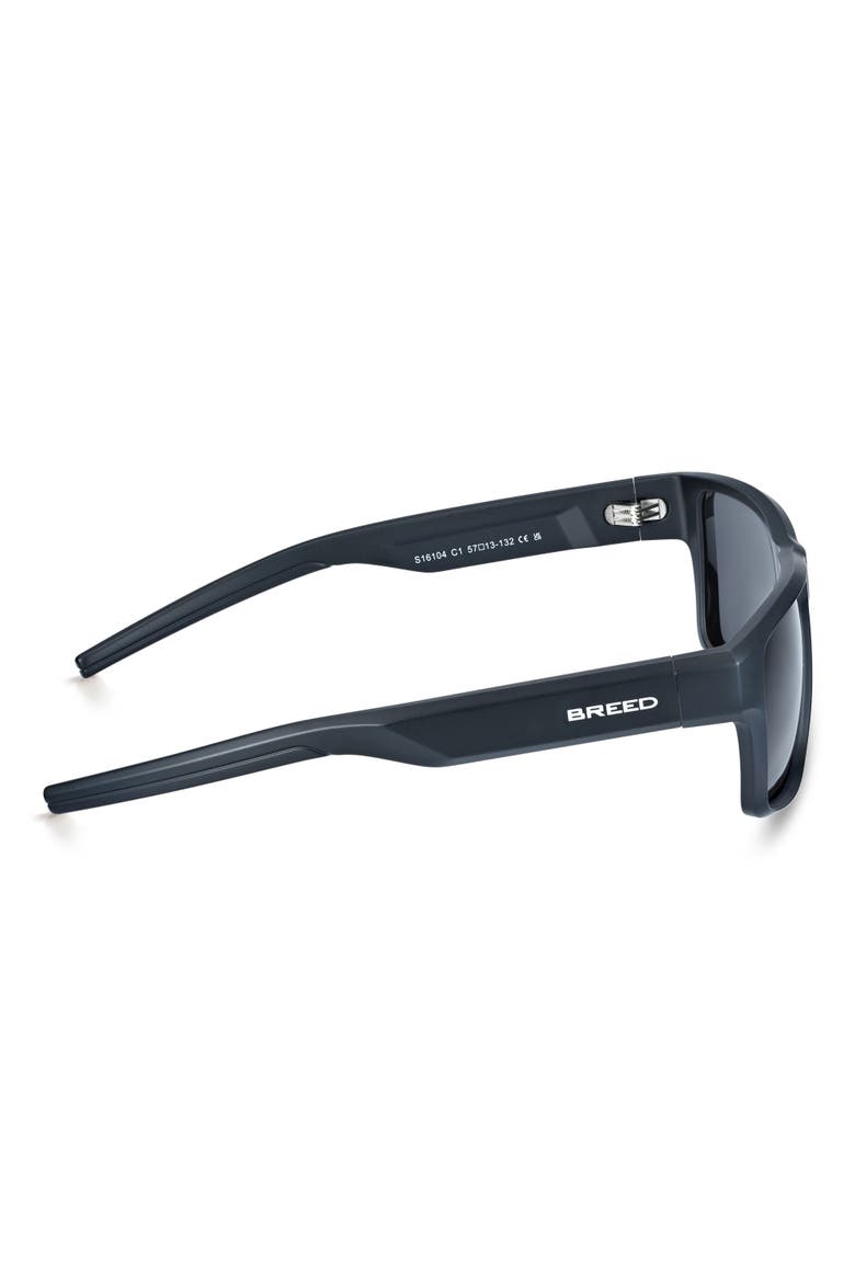 Axion Polarized Mens Sunglasses, Alternate, color, Black/Black