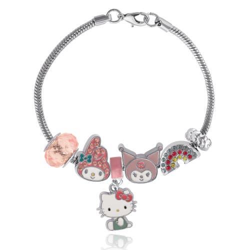 Hello Kitty & Friends Charm Bracelet In Silver