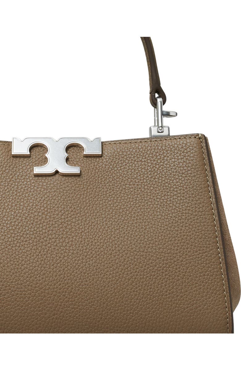 Tory Burch Mini Eleanor Pebble Leather Satchel, Alternate, color,