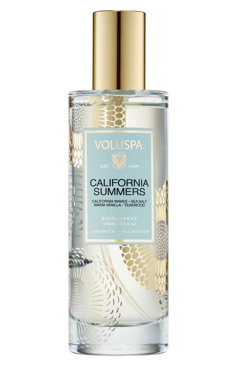 Voluspa California Summers Room Spray, Main, color, California Summers