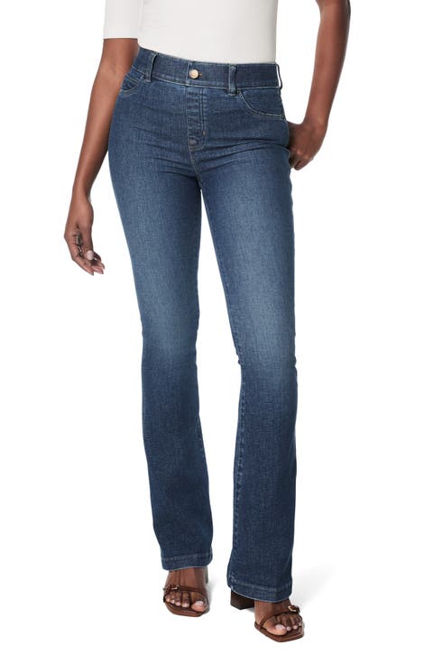 SPANXshape™ EveryWear Flare Jeans (Authentic Blue) (Regular, Petite & Plus)