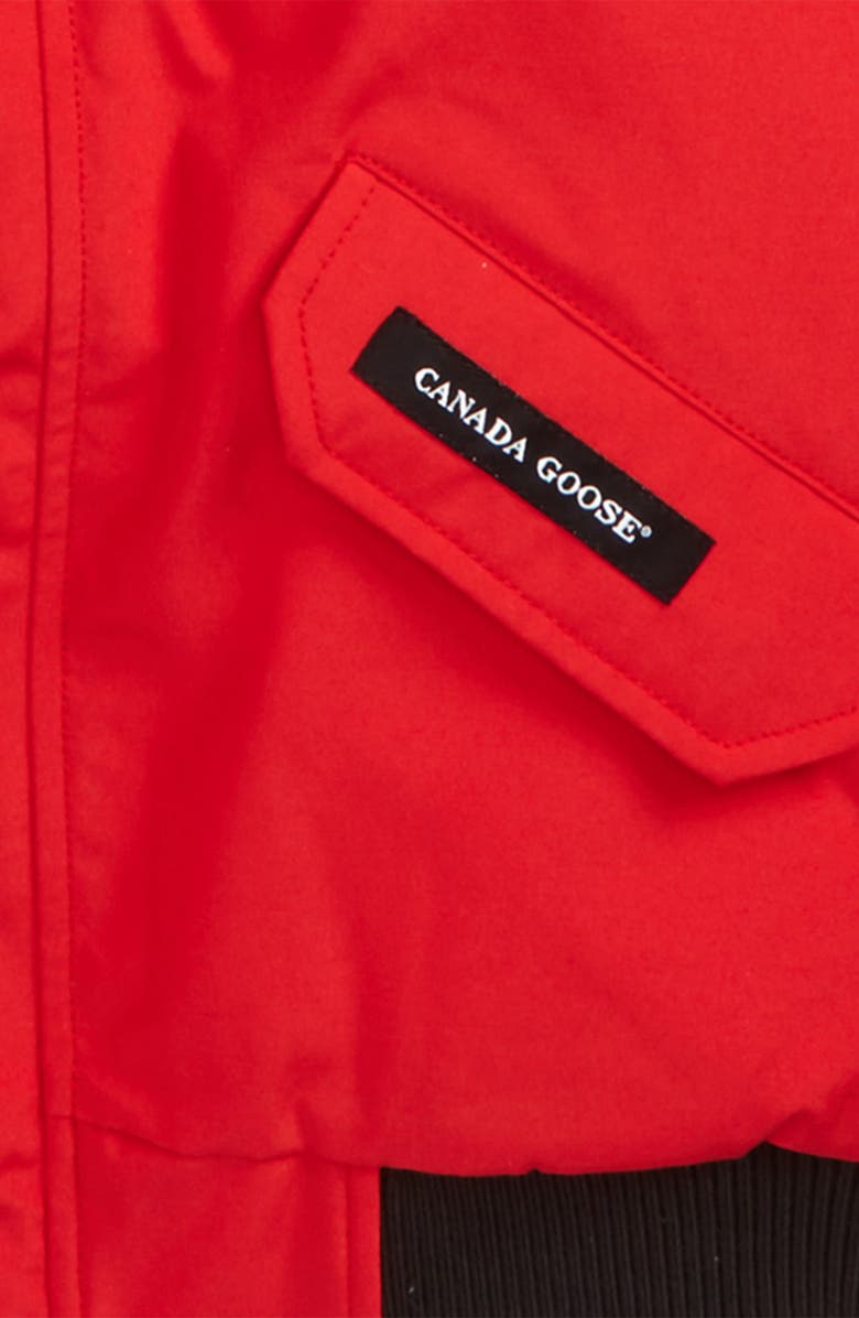 Canada Goose 'Rundle' Down Bomber Jacket with Genuine Coyote Fur Trim, Alternate, color,