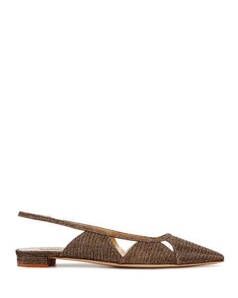 Savona Flat Ballerina Glitter