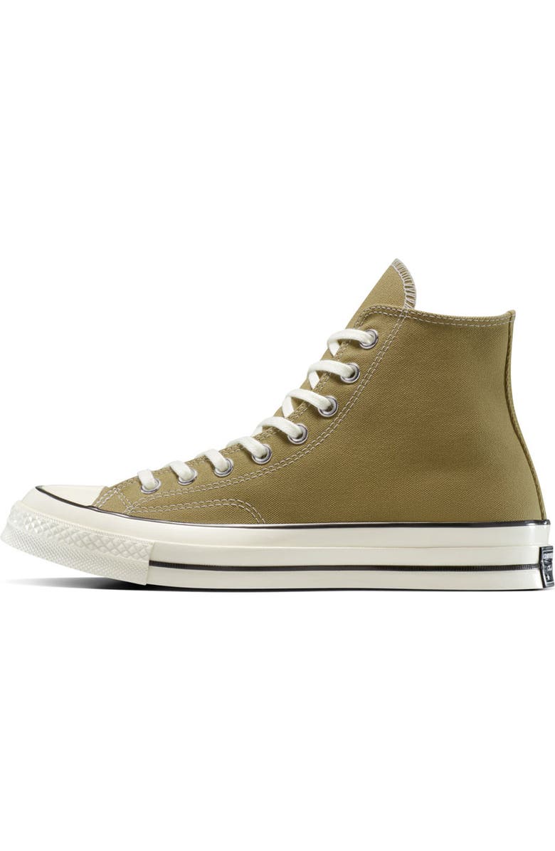 Converse Chuck Taylor<sup>®</sup> All Star<sup>®</sup> 70 High Top Sneaker, Alternate, color, Swamp Core/ Egret/ Black