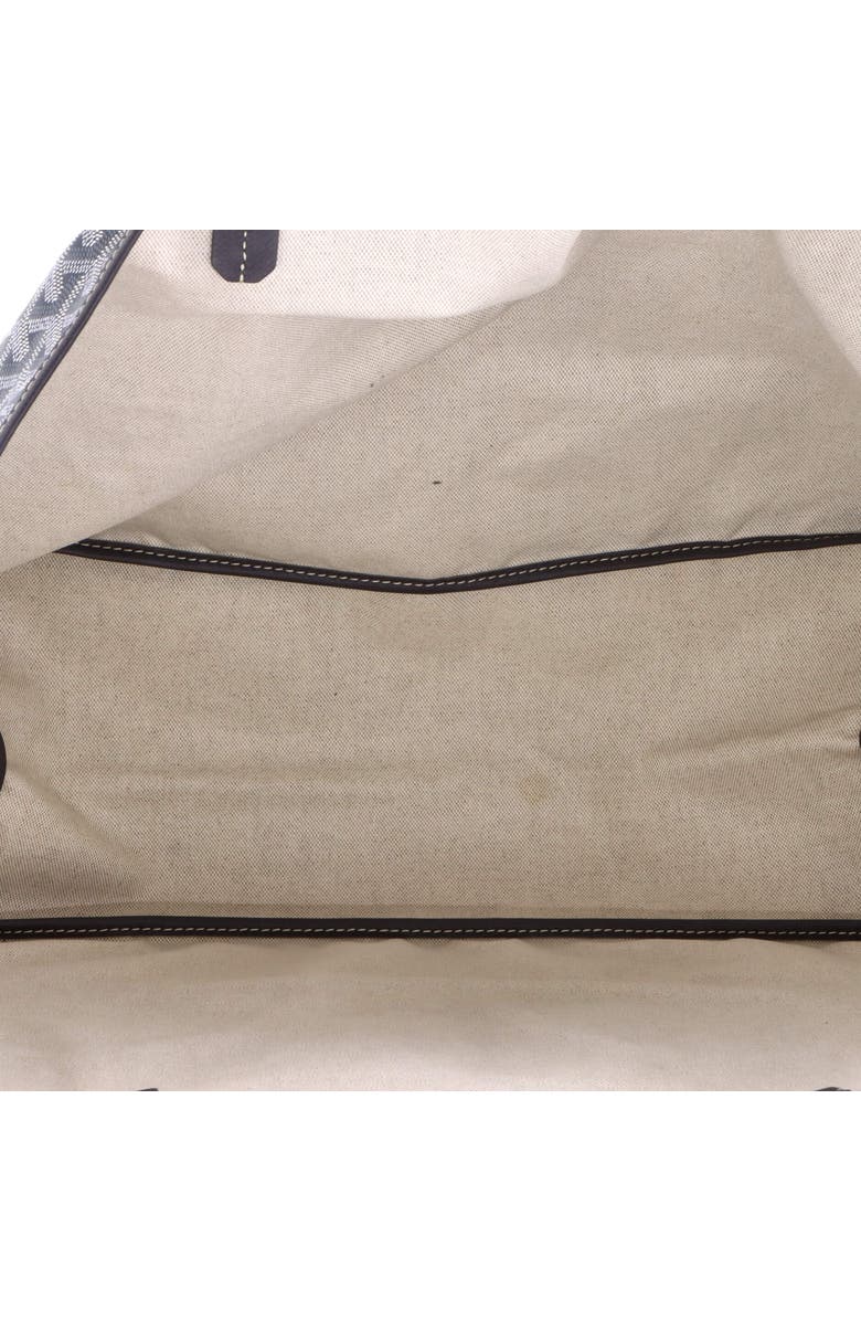 Pre-Owned Goyard Saint Louis Tote Printed Coated Canvas GM, Alternate, color, Gray