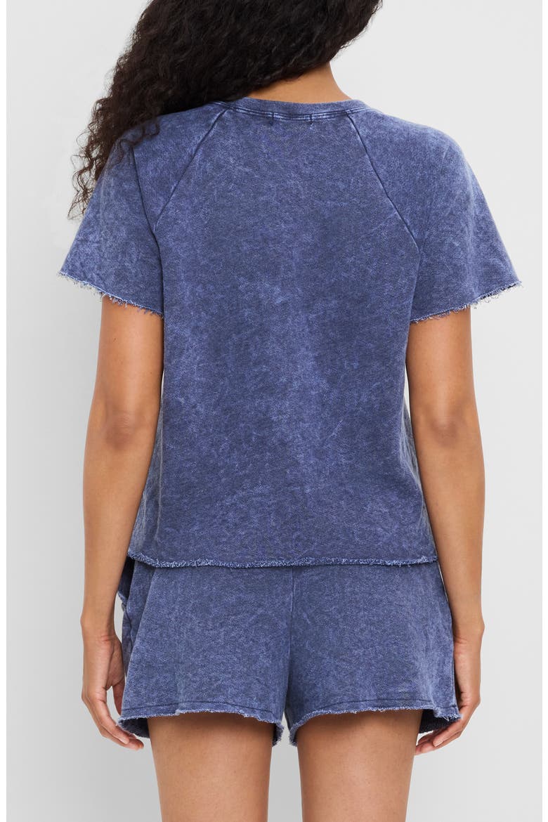 Jessie Notched Neck T-Shirt, Alternate, color, NOCTURNAL