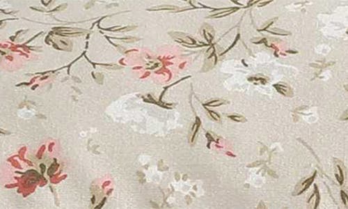 Laura Ashley Bonnie Cotton Sheet Set In Beige