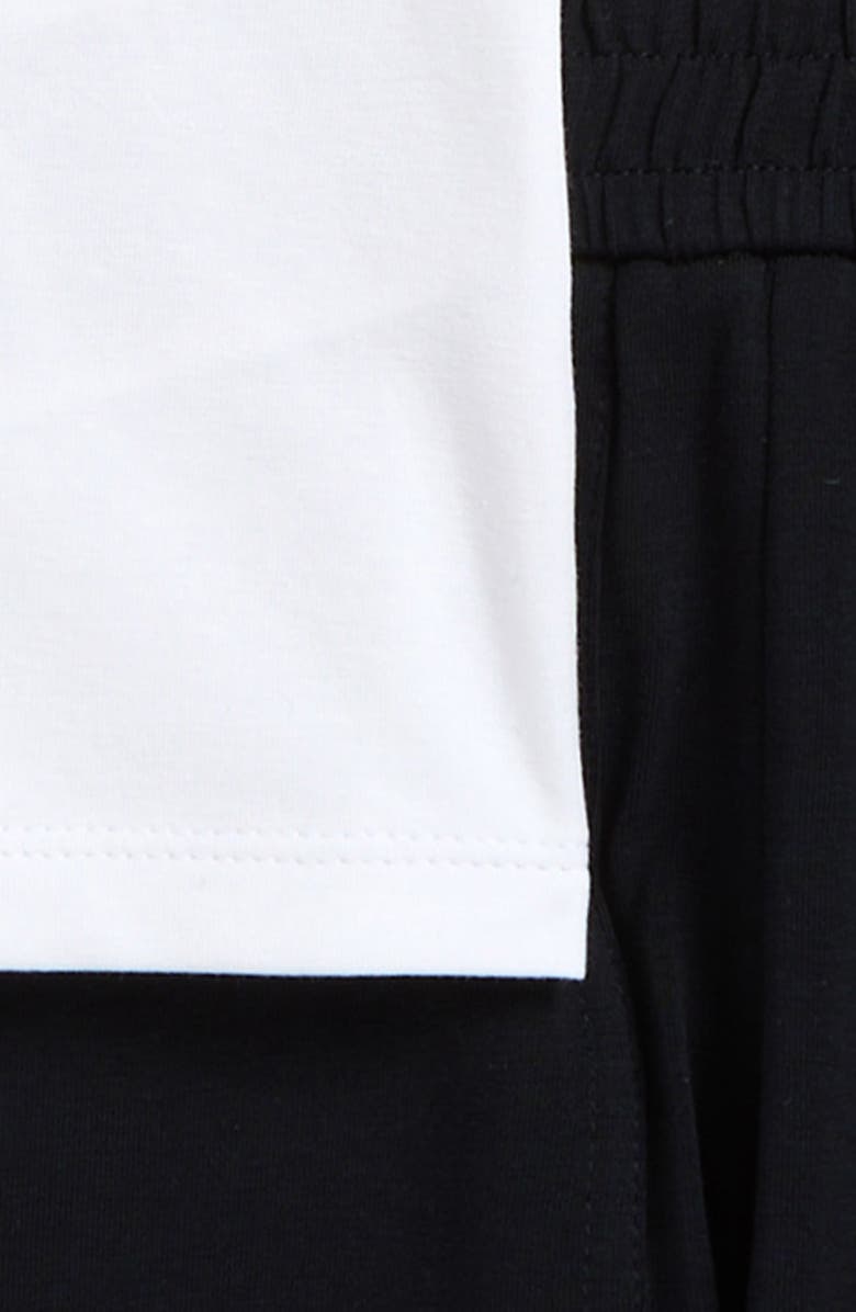 Moncler Kids' Logo Graphic T-Shirt & Shorts Set, Alternate, color, 