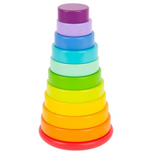 Legler USA Small foot wooden toys Large Stacking Rainbow Tower 12+ months in Multicolored  product