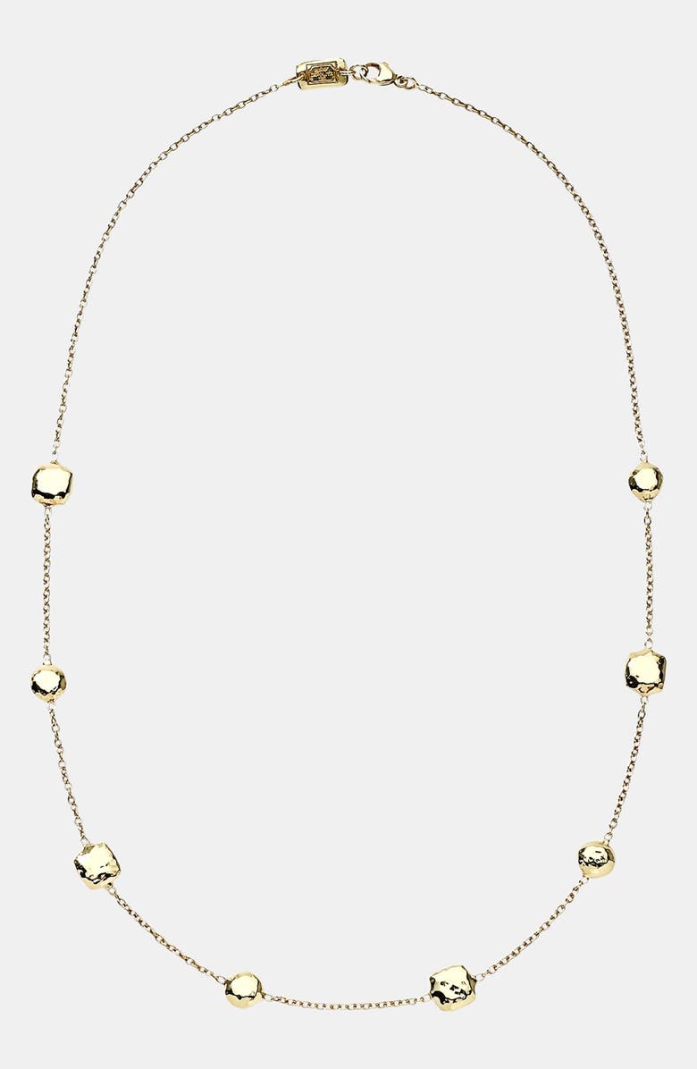 Ippolita Glamazon 18K Gold Station Necklace, Alternate, color, 
