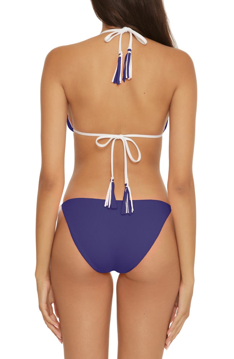 Becca Modern Edge Reversible Bikini Bottoms, Alternate, color, Starry Night