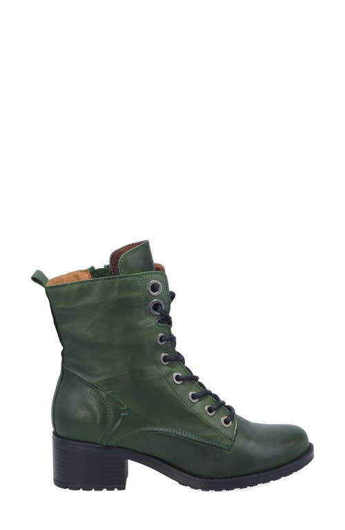 Miz Mooz Juke Lace Up Bootie In Green