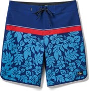 Quiksilver Surfsilk Hawaii Scallop Board Shorts