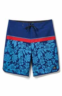 Quiksilver Surfsilk Hawaii Scallop Board Shorts