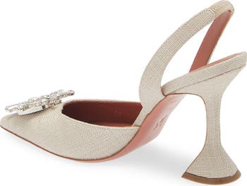 Begum Pointed Toe Slingback Pump