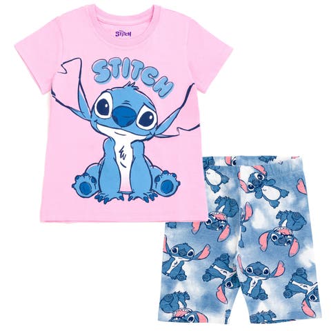 T-Shirt & Bike Shorts Set (Toddler, Little Kid & Big Kid)