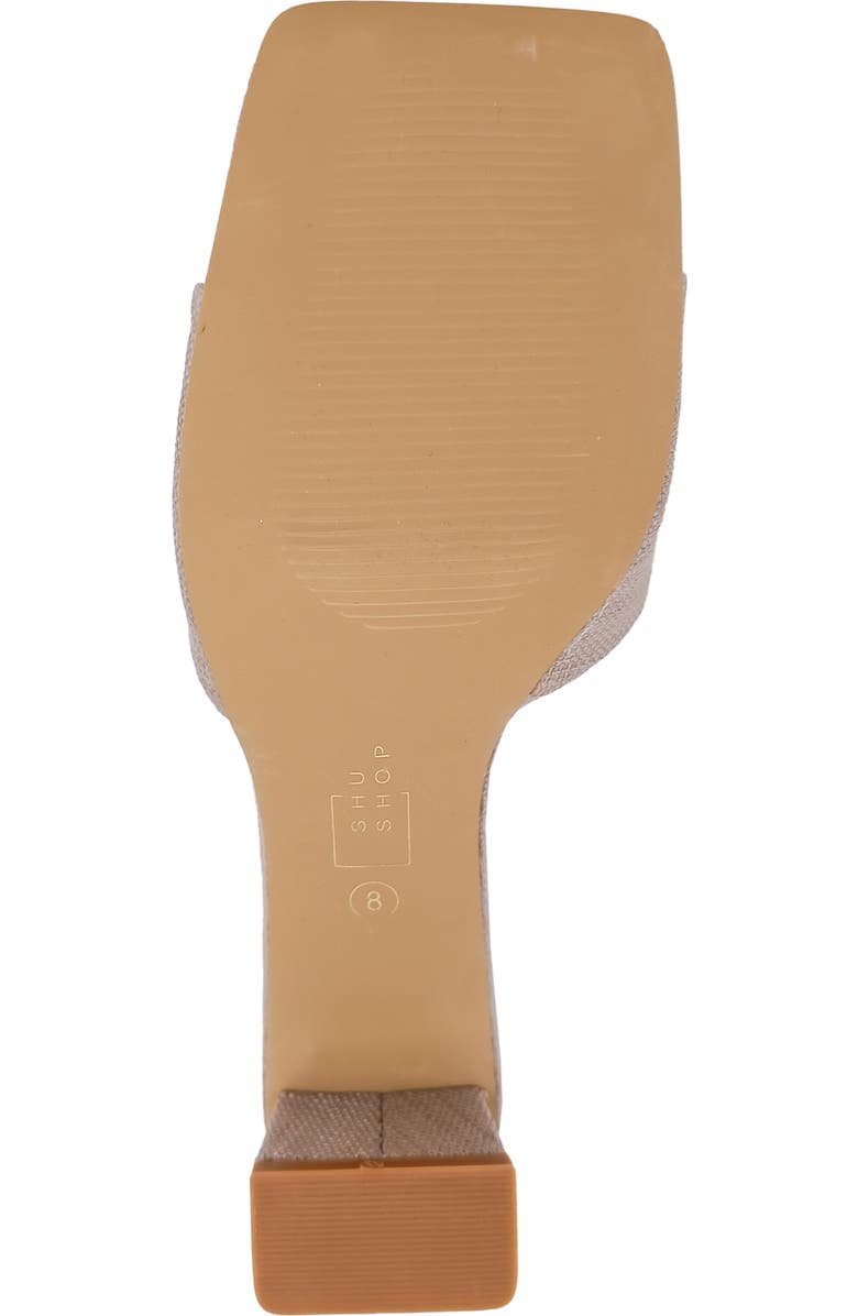 SHUSHOP Forture Kitten Heel Slide Sandal, Alternate, color,