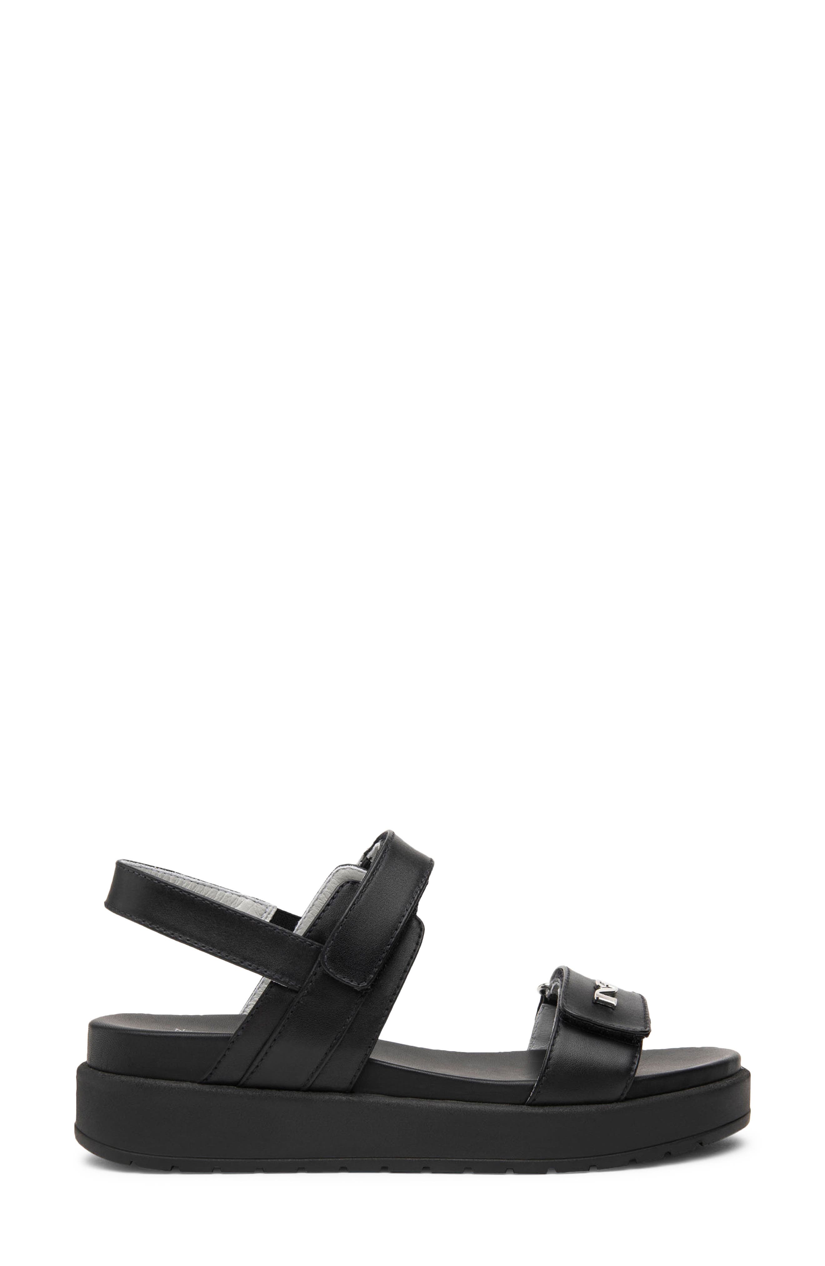 NeroGiardini Slingback Platform Wedge Sandal, Alternate, color, 