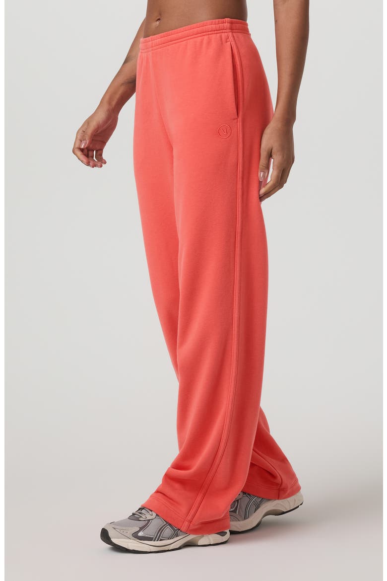 Sedona Straight Leg Sweatpants, Alternate, color, BRIGHT CORAL