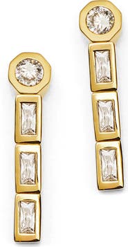 Missoma x Lucy Williams Tennis Drop Earrings