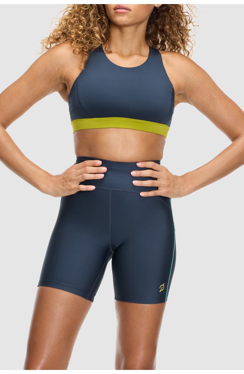 Peloton Endurance Light Double Up Bra, Alternate, color, Blue Nights