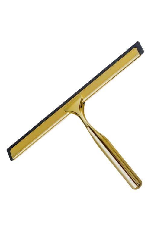 J&v Textiles J And V Textiles 4-pack Shower Squeegees In Gold