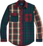Polo Ralph Lauren Plaid Classic Fit Brushed Oxford Button-Down Shirt