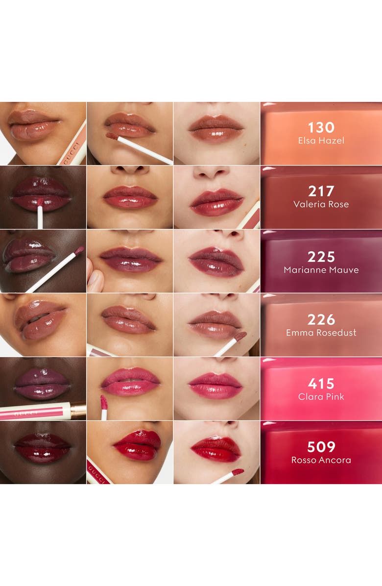 Gucci Glow Oil-In-Water Tint Liquid Lipstick, Alternate, color, 225 Marianne Mauve