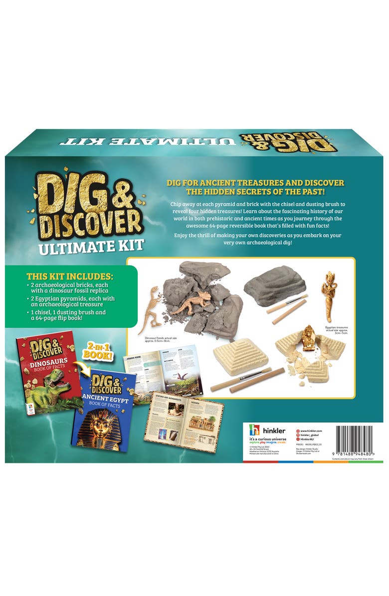 Curious Universe Dig & Discover Ultimate Kit Diy Science And Geology, Alternate, color, Multicolored