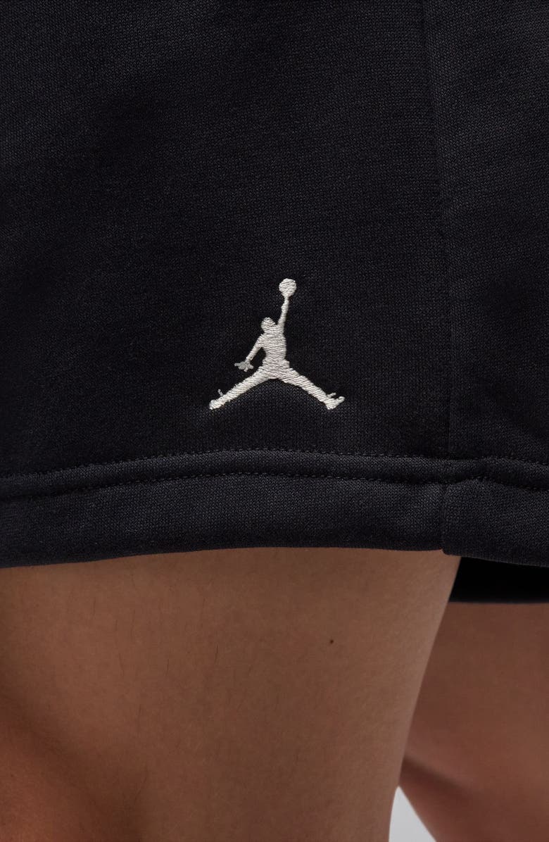 Jordan Collegiate Fleece Shorts, Alternate, color, Black/ Sail