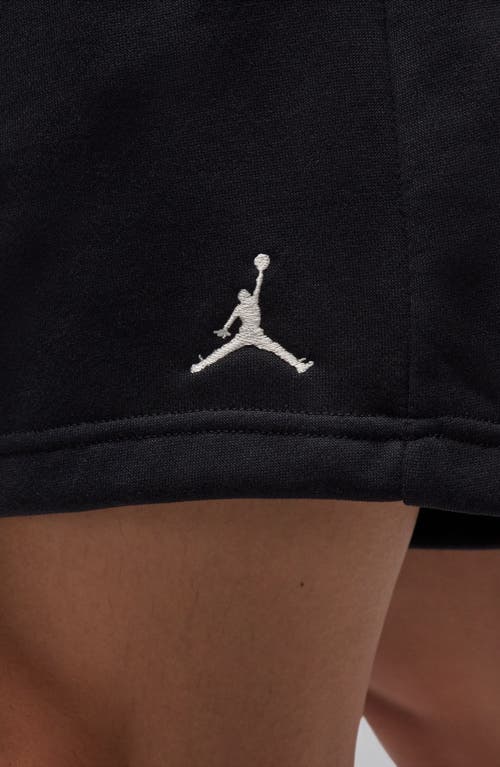 Jordan Collegiate Fleece Shorts In Black
