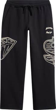 Billionaire Boys Club Dual Graphic Cotton Sweatpants