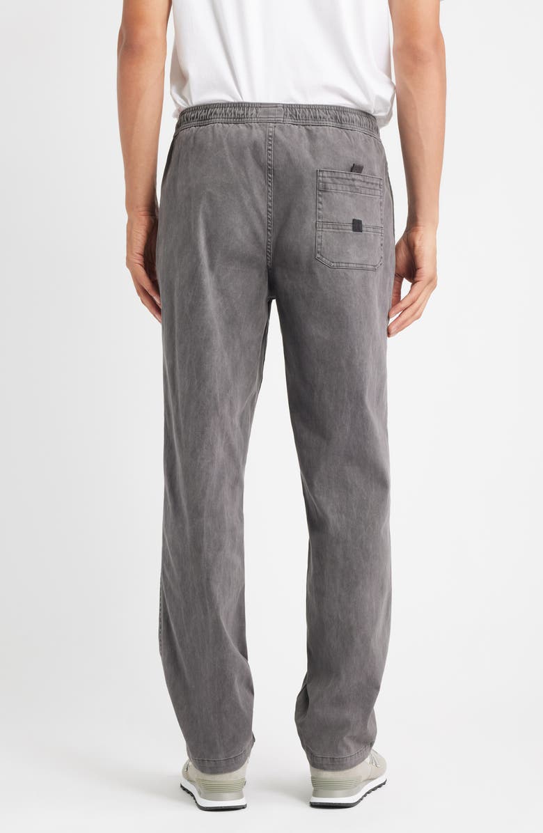 Roark Made to Fade Stretch Cotton Drawstring Pants, Alternate, color, Washed Smoke