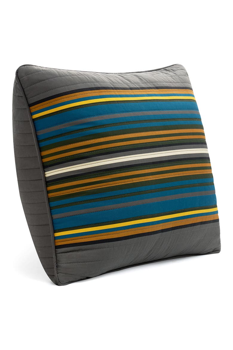 Zion Stripe Accent Pillow, Alternate, color, GRAY MULTI